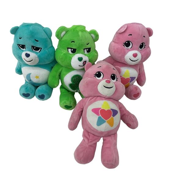 TCFC Other - TCFC Assorted Mix Care Bears Plush Good Luck Bedtime True Heart Plush Dolls